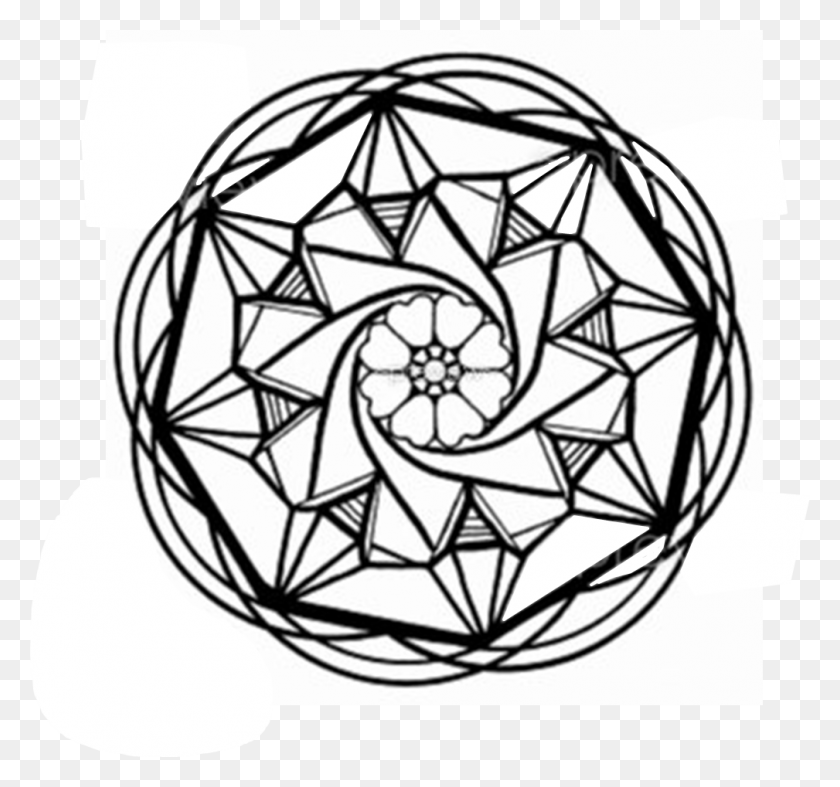 1009x941 Mandala Flower Drawing Circle, Doodle HD PNG Download