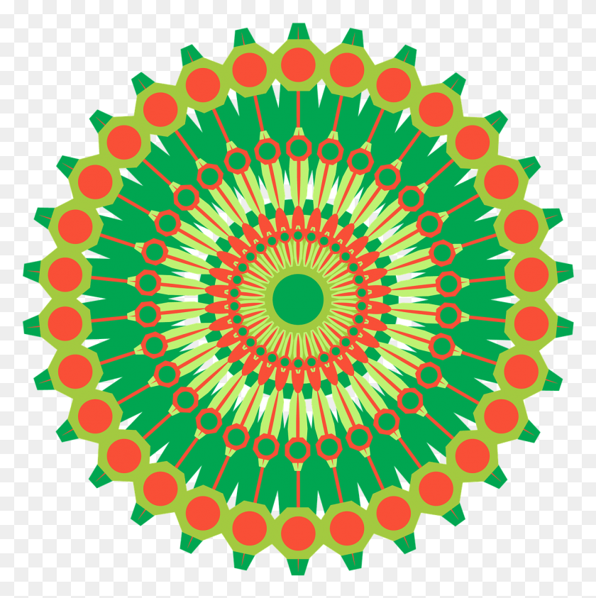 1229x1234 Mandala Geometric Pattern Shapes Image Bielas Sram Gx, Ornament, Fractal, Rug HD PNG Download