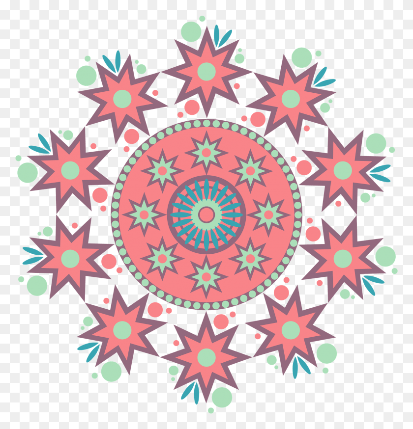 1819x1899 Mandala Pattern Circle Imagen Geométrica Mandalas Coloreados Para Imprimir, Alfombra, Ornamento Hd Png