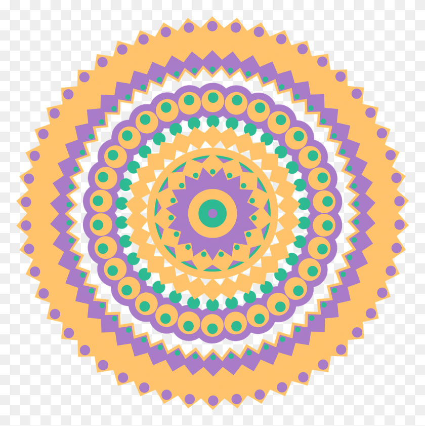 1263x1265 Mandala Pattern Circle Geometric Image Riverdale Funko Pops Toni Topaz, Rug, Ornament, Spiral HD PNG Download