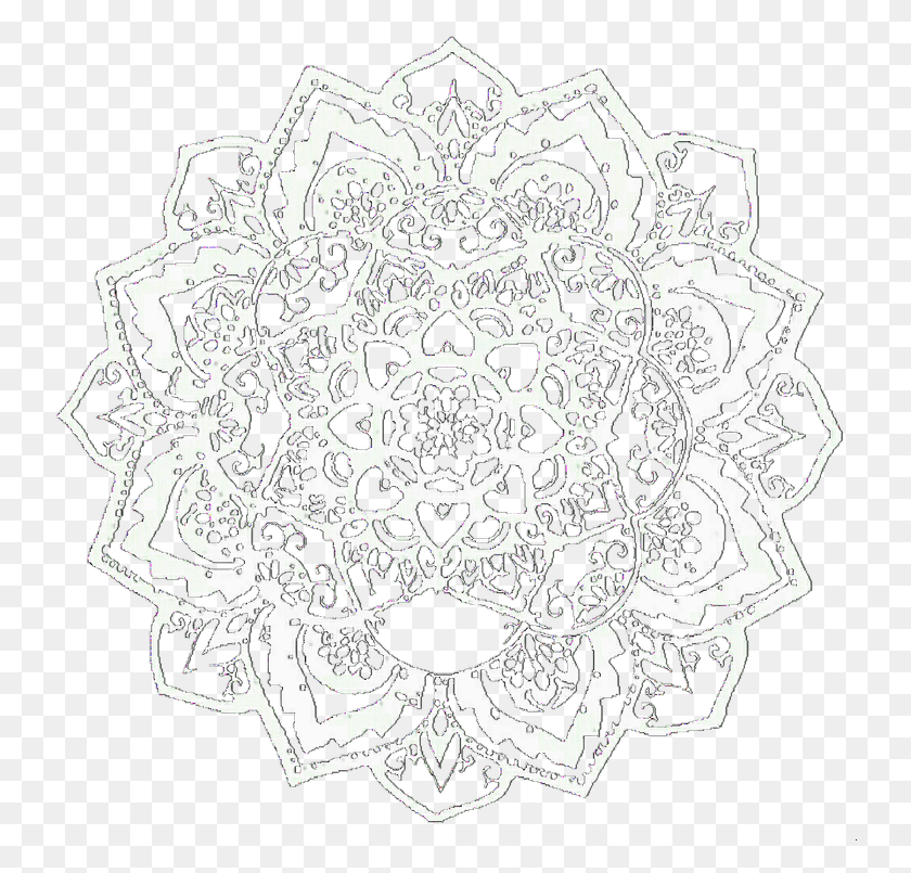 741x745 Mandalas Overlays, Lace, Chandelier, Lamp HD PNG Download