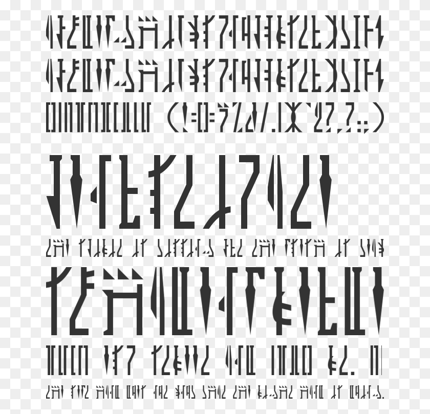 660x749 Mandalorian Font Preview Calligraphy, Text, Poster, Advertisement HD PNG Download