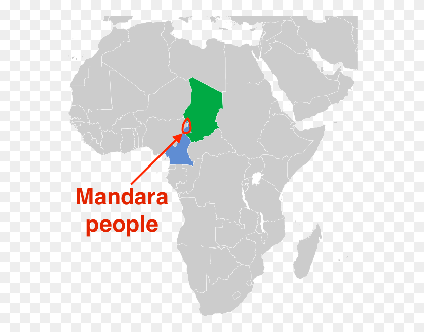 578x598 Mandara People With Caste System Sahel Africa Uganda To Israel Map, Poster, Advertisement, Diagram HD PNG Download