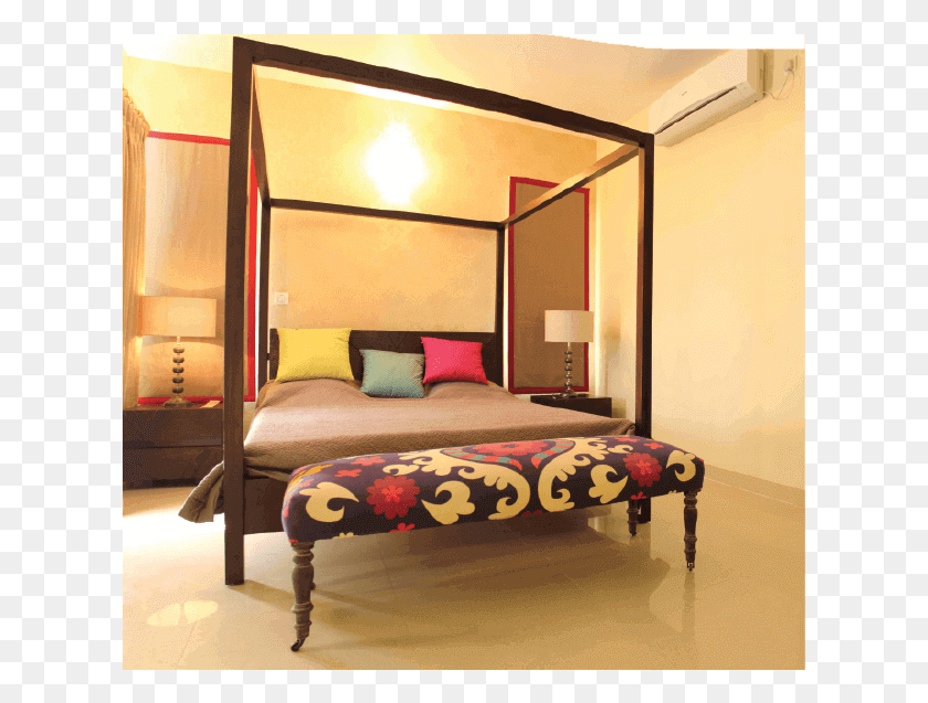 619x577 Mandarin 08 Bed Frame, Interior Design, Indoors, Furniture HD PNG Download
