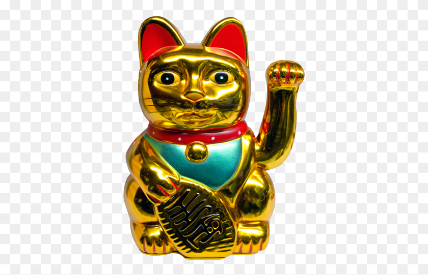 357x481 Maneki Neko Transparent Background Chinese Lucky Cat, Toy, Figurine, Pottery HD PNG Download