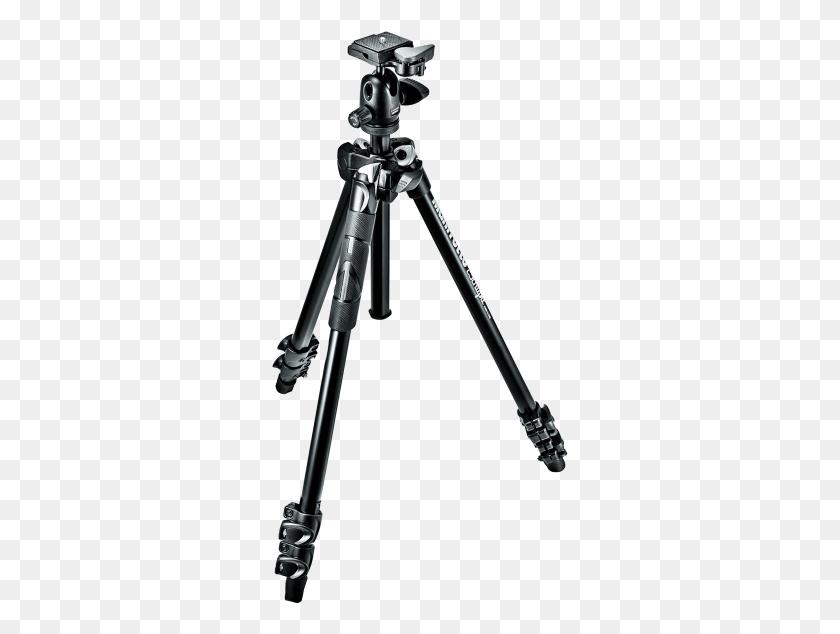 297x574 Manfrotto Mk290lta3 3w Light Manfrotto 290 Xtra, Tripod, Sword, Blade HD PNG Download
