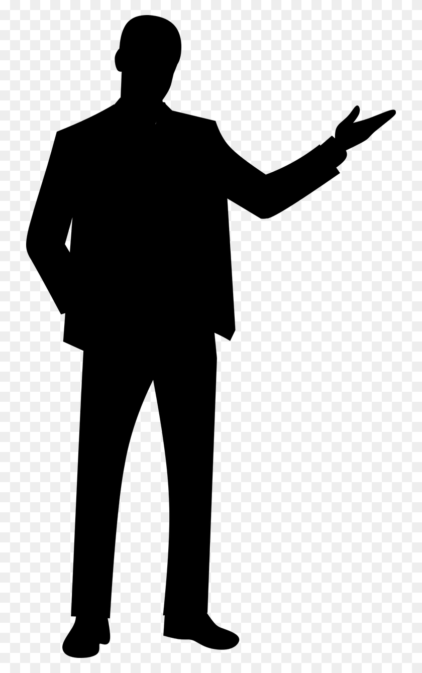 736x1280 Manfull Lengthgestureisolated Man Presenting Silhouette, Gray, World Of Warcraft HD PNG Download
