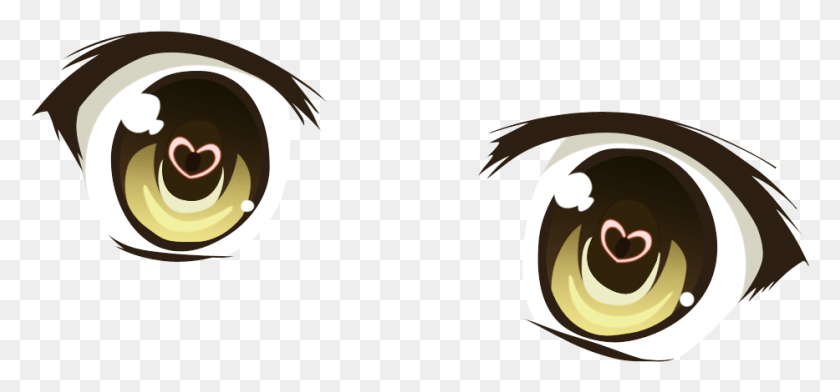 933x398 Manga Eye Anime Eyes Transparent Background, Animal, Mammal, Face HD PNG Download