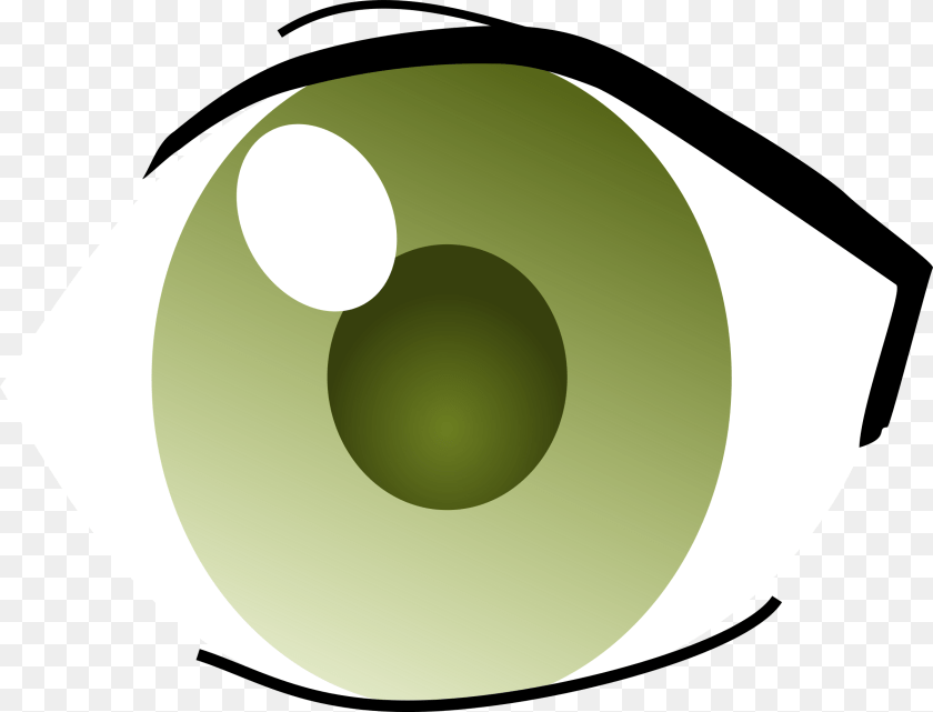 2400x1832 Manga Eye Clip Arts Manga Eye, Green, Paper Sticker PNG