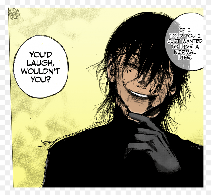 1412x1301 Manga Spoilerscolored Furuta Feels Furuta Death Tokyo Ghoul, Comics, Book, Person HD PNG Download