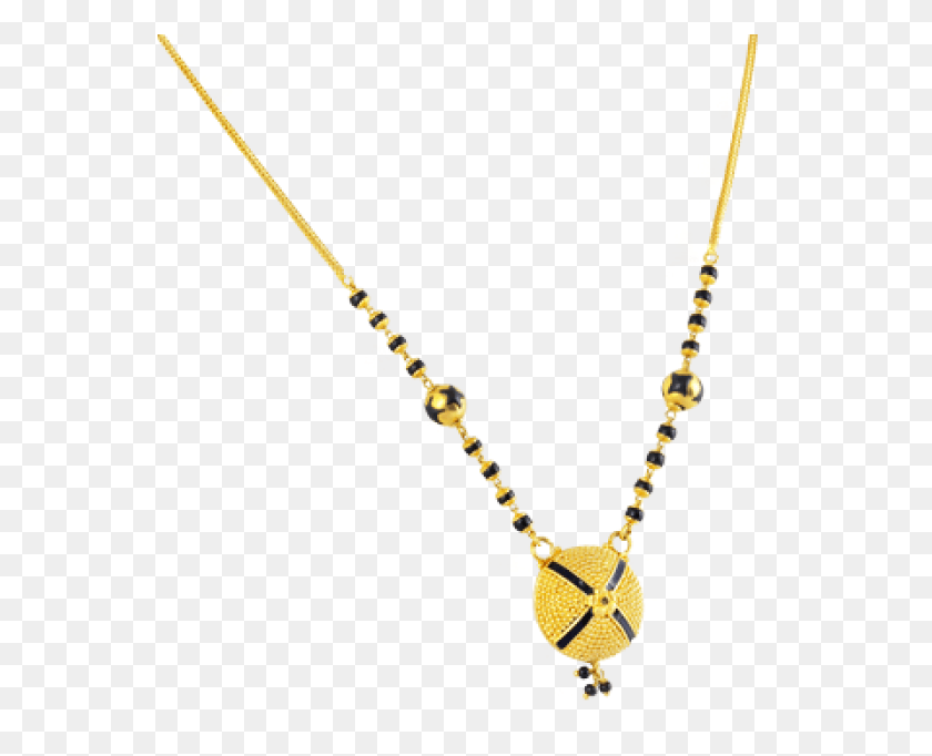 557x622 Mangalsutra With Heart Shape Pendant, Necklace, Jewelry, Accessories HD PNG Download