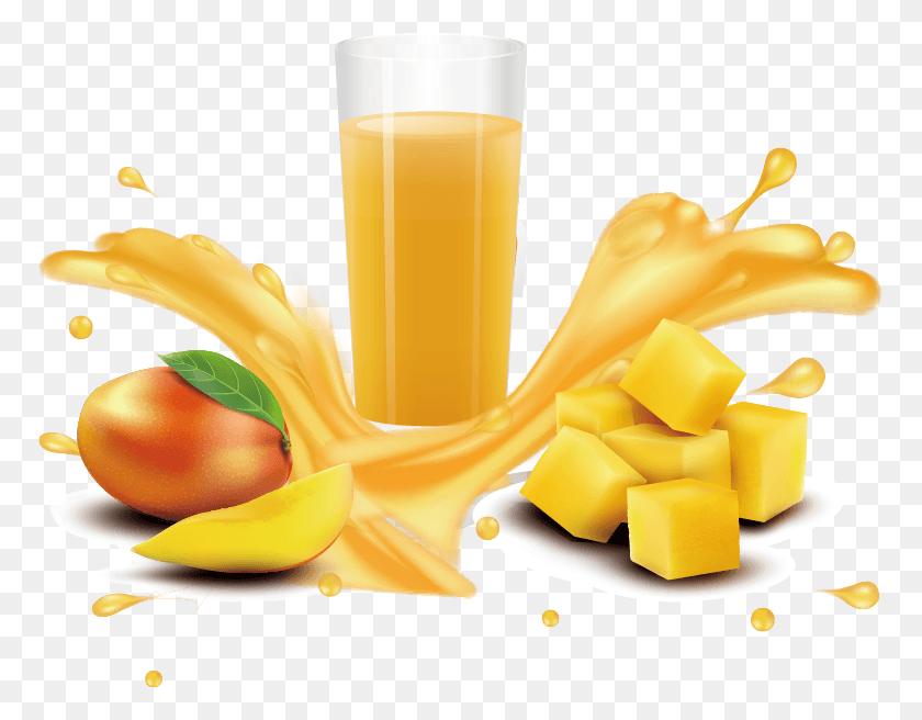 769x596 Mango Transprent Mango Juice Images, Beverage, Drink, Orange Juice HD PNG Download