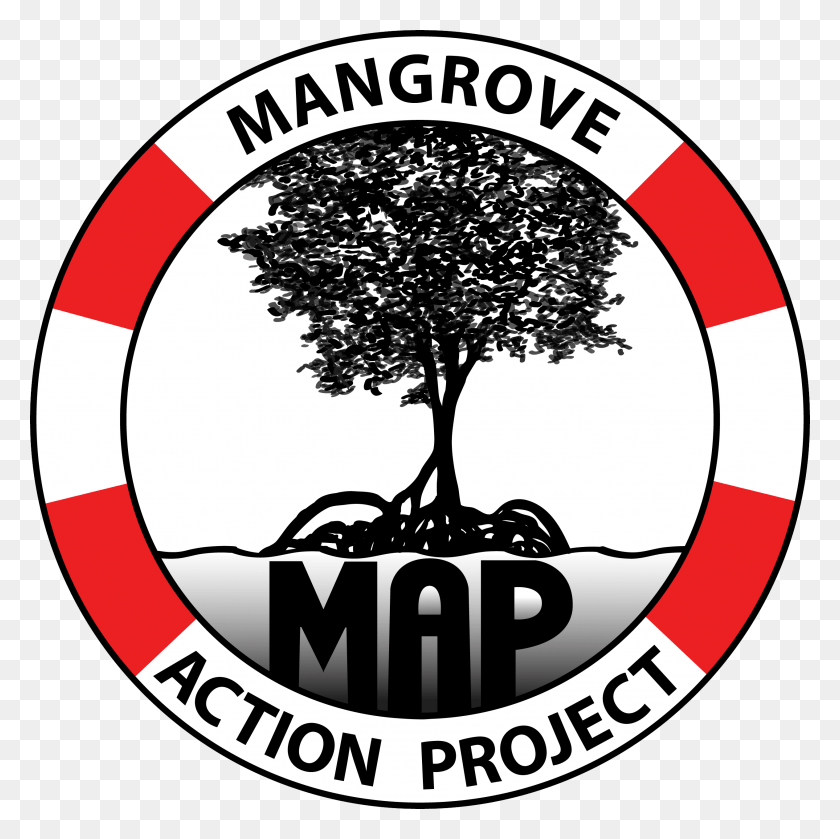 2531x2530 Mangrove Action Project Logo, Label, Text, Sticker Descargar Hd Png