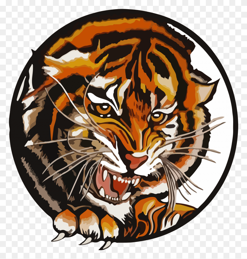 2160x2276 Mangum Public Schoolshome Of The Tigers Mangum Tigers, Tiger, Wildlife, Mammal HD PNG Download