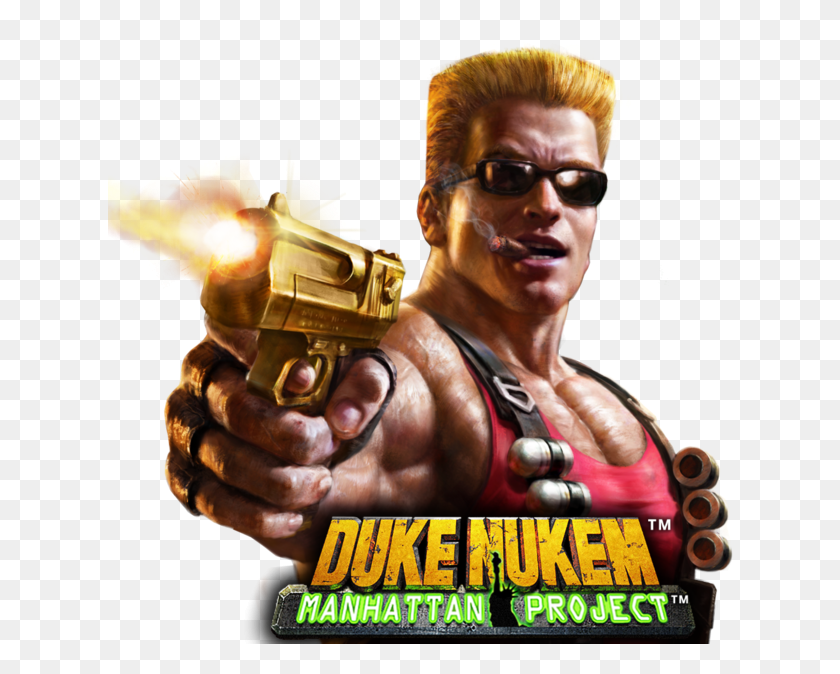 626x614 Manhattan Project 12 Duke Nukem, Человек, Человек, Солнцезащитные Очки Hd Png Скачать