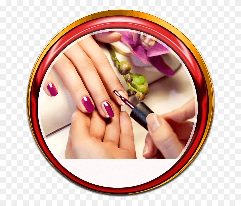 664x661 Descargar Png / Manicura Pedicura Hd Png