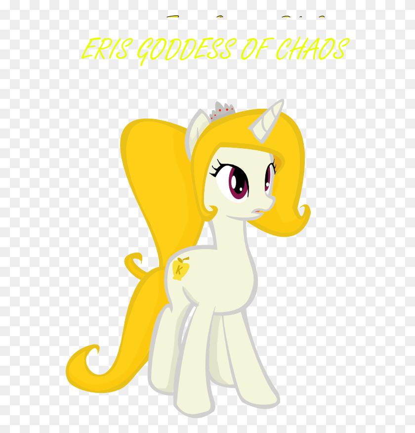 576x816 Manikx Discord Eris Ponified Safe Solo The Grim Cartoon, Toy, Banana HD PNG Download