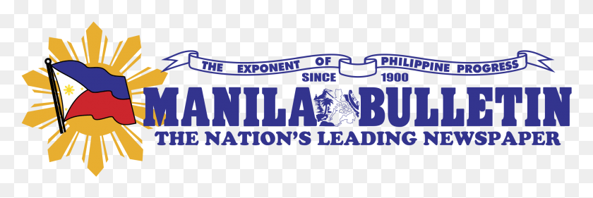 2191x621 Manila Bulletin Logo Transparent Manila Bulletin Logo, Text, Word, Crowd HD PNG Download