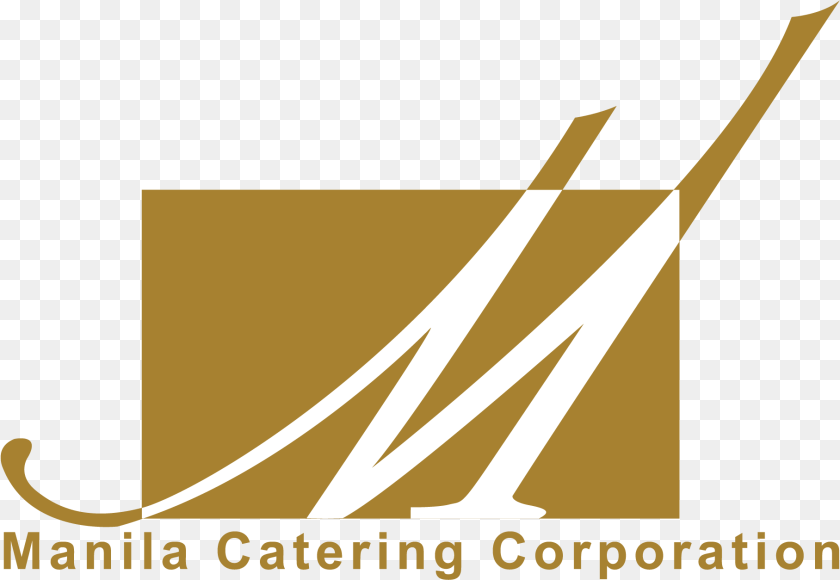 1816x1254 Manila Catering Corporation, Logo, Text, Bow, Weapon PNG