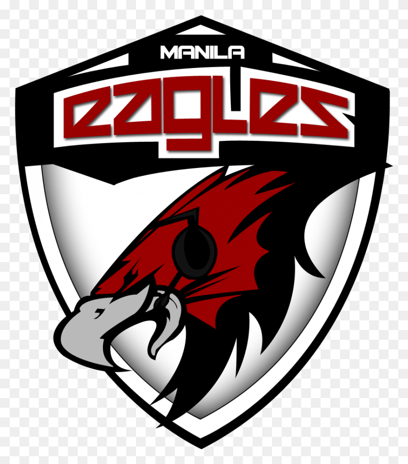 836x961 Manila Eagles Logo, Symbol, Emblem, Trademark HD PNG Download