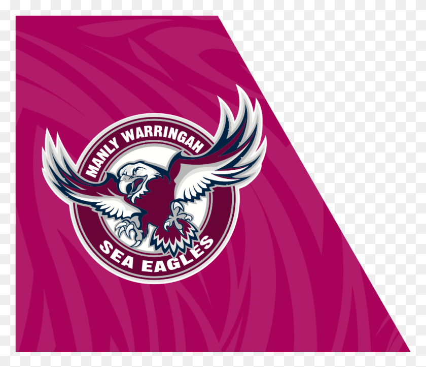 997x847 Логотип Manly Sydney Roosters Logo Manly Nrl, Символ, Эмблема, Товарный Знак Hd Png Скачать