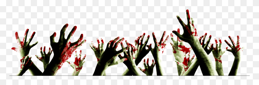 1281x359 Manos Zombies Choripan Y Vino, Plant, Finger, Hand HD PNG Download