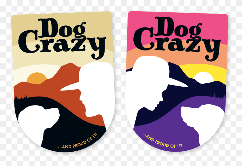 1123x744 Mans Best Friend Dog Crazy Stickers By Mike Hosier, Poster, Advertisement, Flyer HD PNG Download