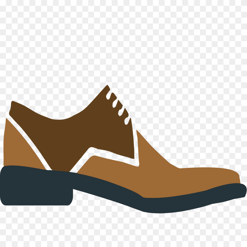 Mans Shoe Emoji Clothing, Footwear, Sneaker, Suede Clipart PNG