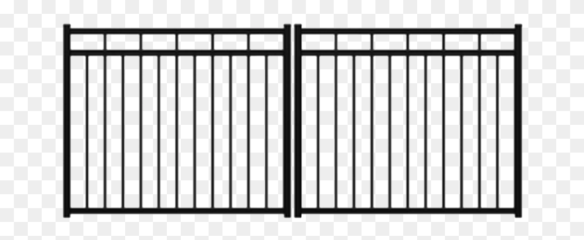 666x286 Mansion Gate Grill Fence Design, Railing, Handrail, Banister HD PNG Download