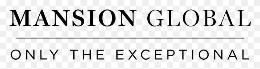 1165x246 Mansion Global Logo Vector, Gray, Text, Symbol HD PNG Download