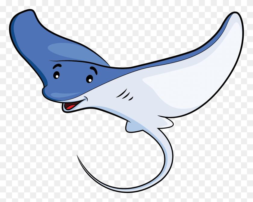 2035x1598 Manta Ray Clipart At Getdrawings Stingray Cartoon, Sea Life, Animal, Shark HD PNG Download