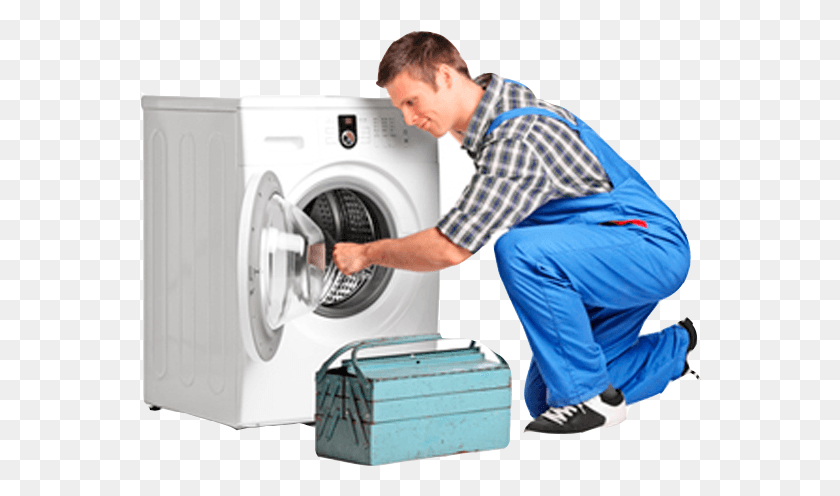 562x436 Mantenimiento Lavadora Lg Fixing Washing Machine, Person, Human, Dryer HD PNG Download