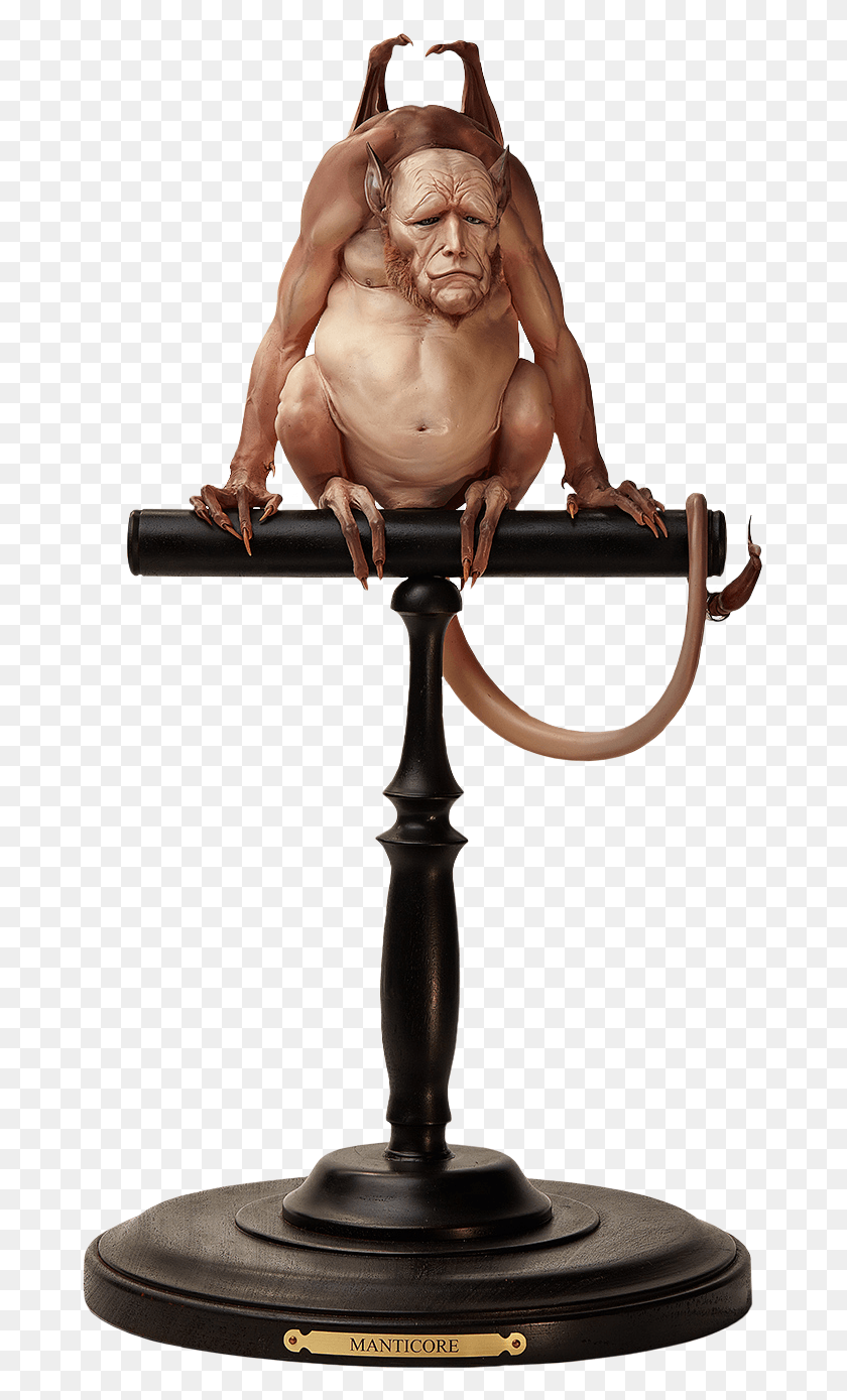 676x1329 Manticore 24 Cinemaquette Statue Barechested, Animal, Person, Human HD PNG Download