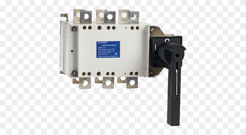 433x401 Manual Change Over Switch Changeover Switch Manual Connection, Machine, Electronics, Motor HD PNG Download