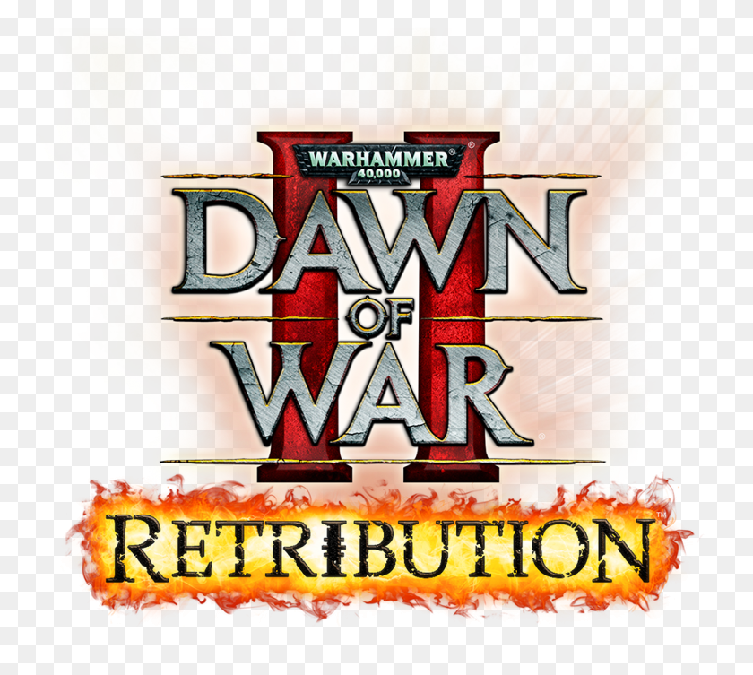 1021x908 Descargar Png Manual Warhammer 40000 Dawn Of War Ii Retribution Logo, Anuncio, Cartel, Volante Hd Png