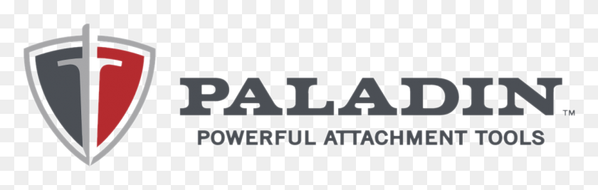 1253x333 Manufacturer Paladin Paladin Attachments Logo, Text, Label, Word HD PNG Download