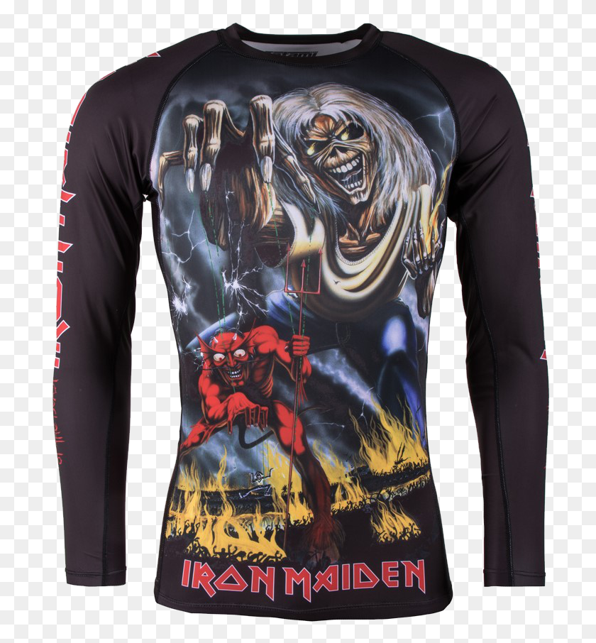 711x846 Manufacturers Iron Maiden 666 The Number Of The Beast Quote, Sleeve, Clothing, Apparel HD PNG Download