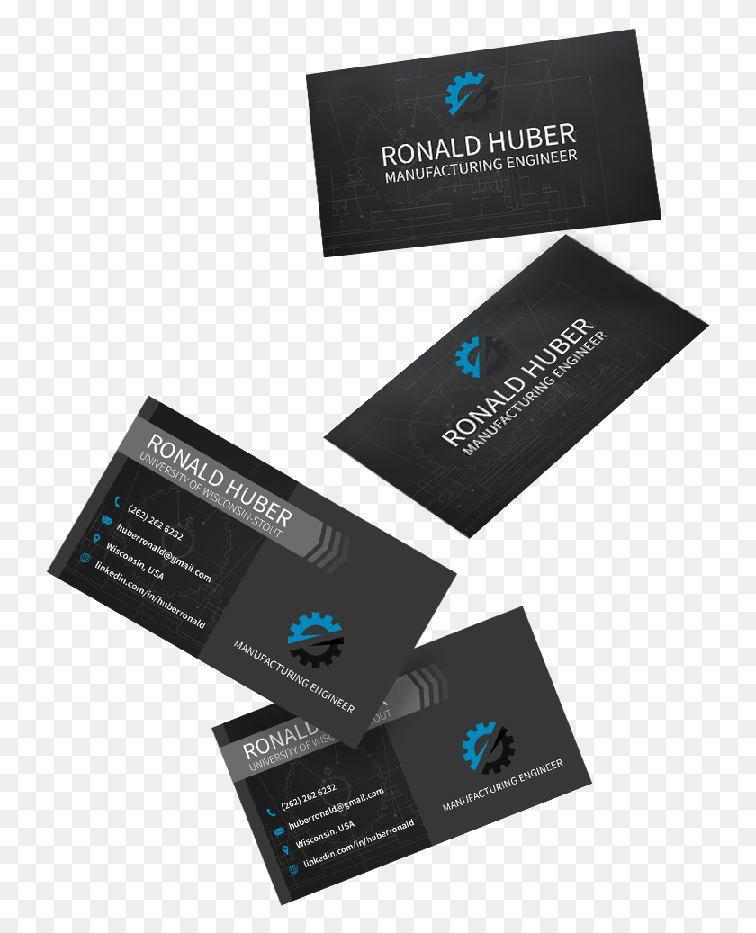 739x977 Manufacturing Engineering Business Card Graphic Design, Text, Paper HD PNG Download