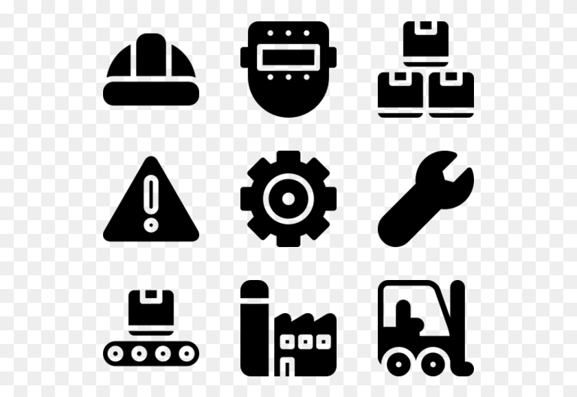 541x517 Manufacturing Instagram Facebook Icon Vector, Gray, World Of Warcraft HD PNG Download