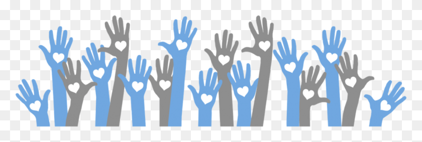 1090x312 Many Hands Reaching Out To Help Scuba Diving, Hand, Stencil, Footprint HD PNG Download