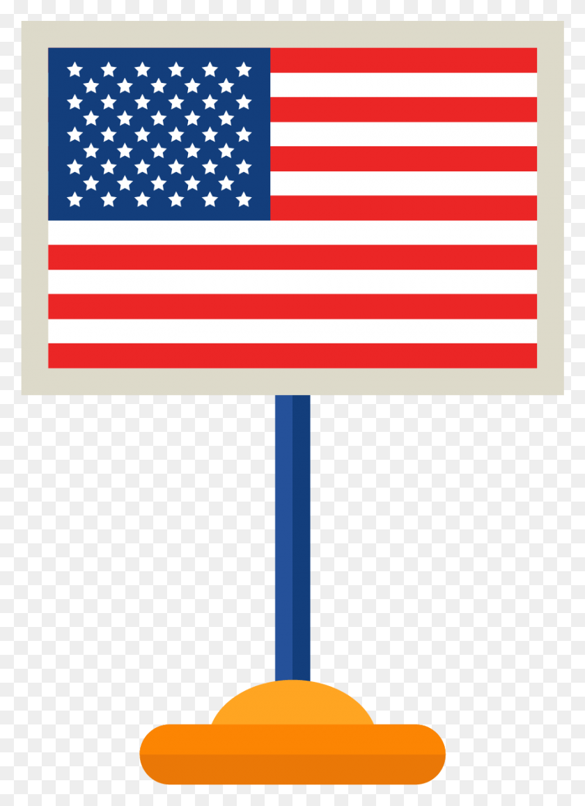 884x1244 La Bandera De Estados Unidos Png / Bandera Png