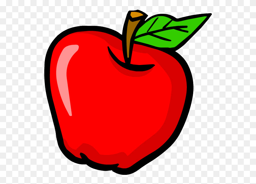552x543 Manzana Apple School Clip Art, Plant, Food, Fruit HD PNG Download