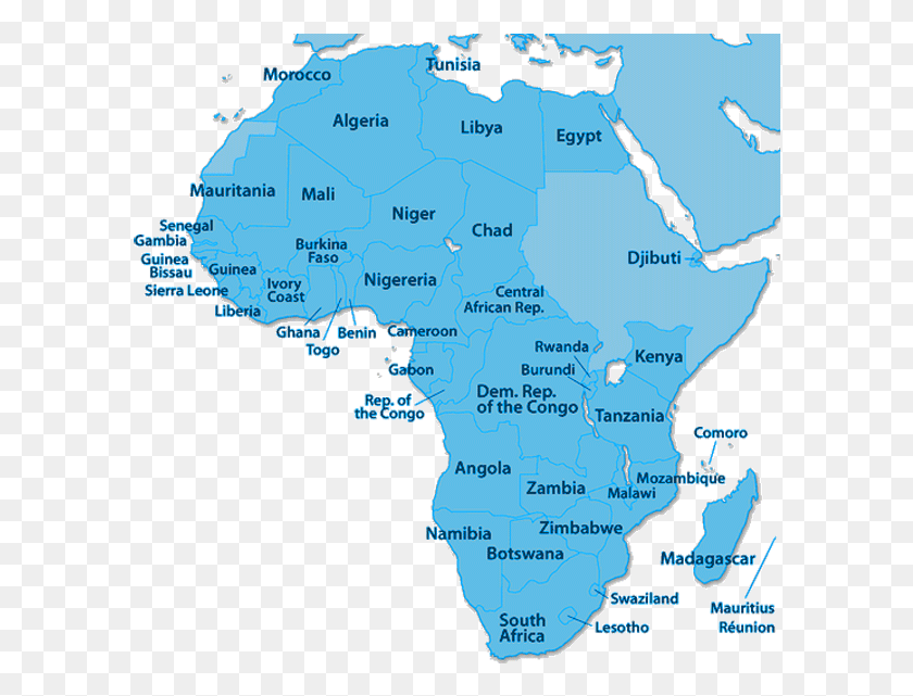 596x581 Map Africa Atlas, Diagram, Plot, Poster HD PNG Download