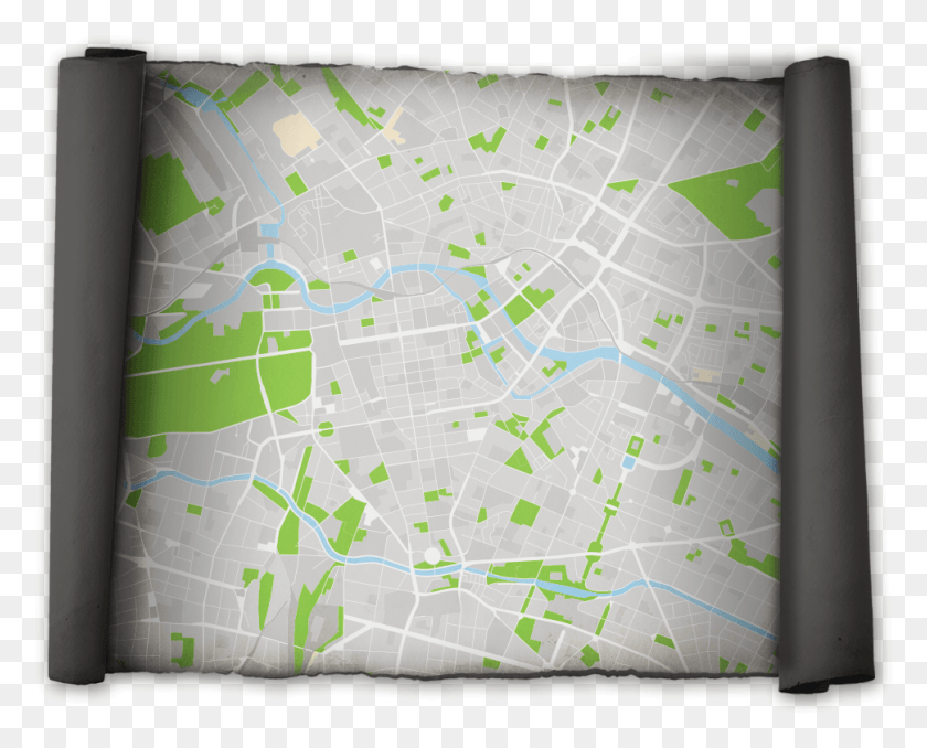 970x769 Map Car Map Wallet, Rug, Plot, Electronics HD PNG Download