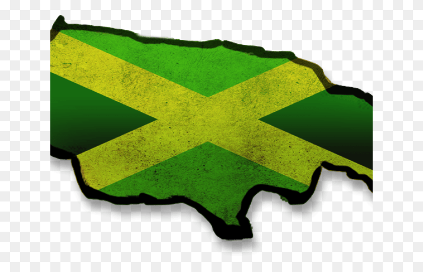 640x480 Map Clipart Jamaican Illustration, Symbol, Rug, Star Symbol HD PNG Download