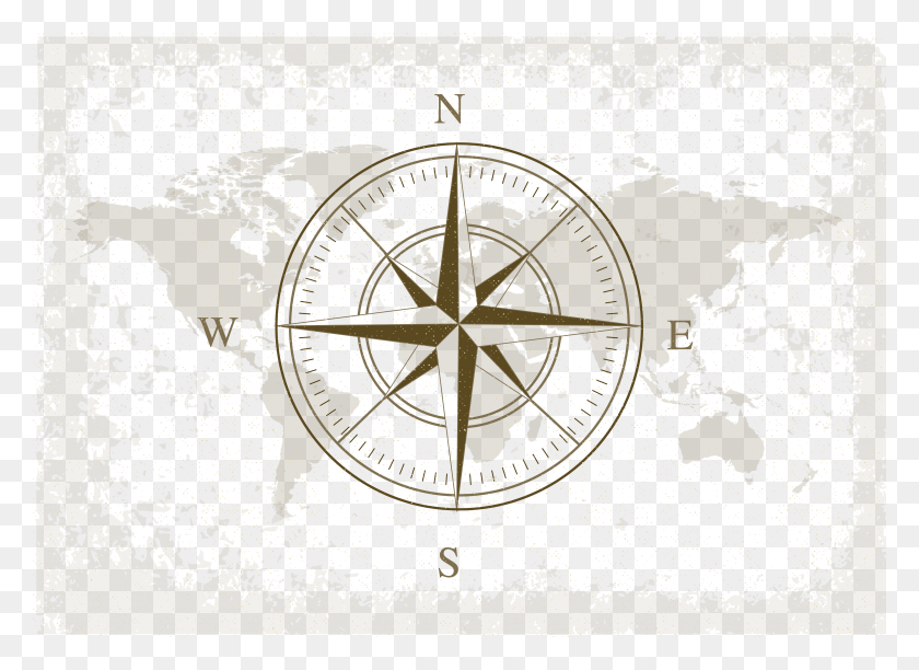 4588x3250 Map Compass, Machine, Wheel, Spoke HD PNG Download