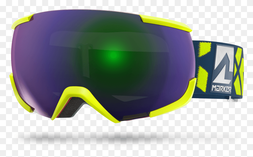 1774x1055 Map Neon Yellow Marker 1610 Map Goggles Whitegreen Plasma Mirror, Accessories, Accessory, Helmet HD PNG Download