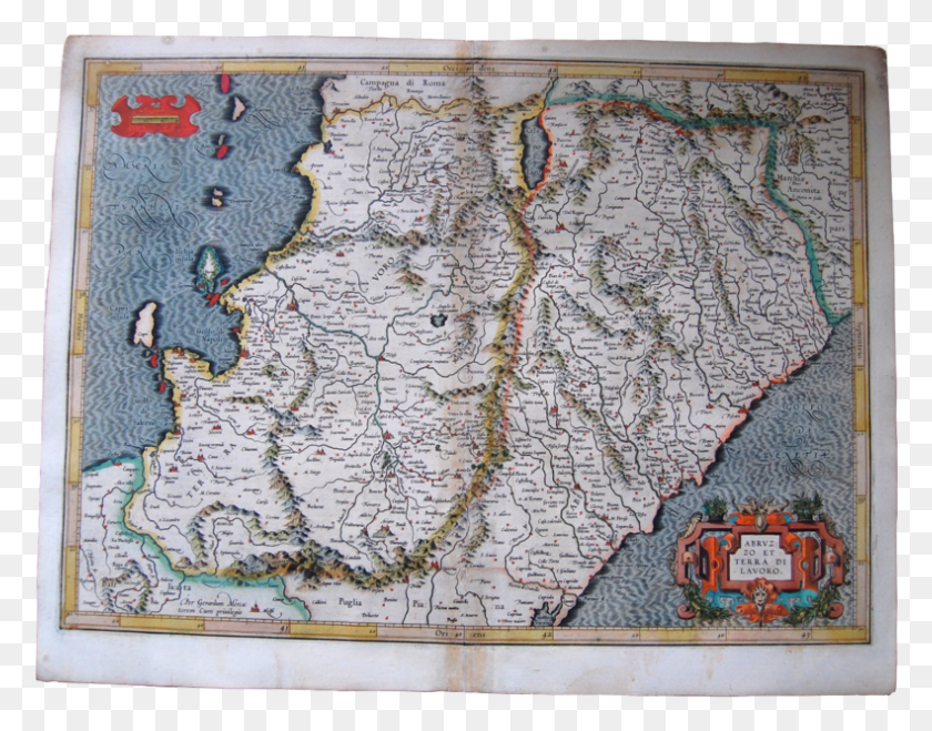 790x607 Карта Абруцци И Ди Лаворо Средняя Италия, Диаграмма, Участок, Ковер Hd Png Скачать