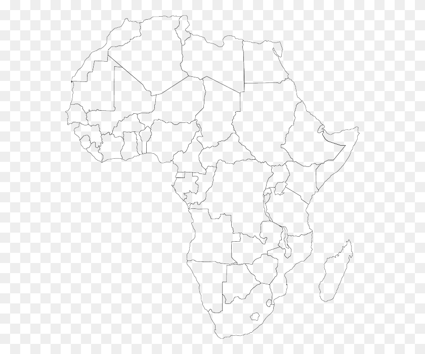 582x640 Карта Африки, Диаграмма, Атлас, Участок Hd Png Скачать