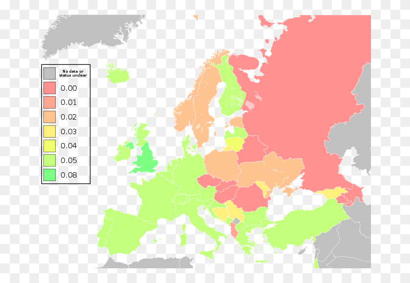 680x520 Mapa De Los Países Europeos Por Máximo Alcohol En La Sangre Mapa De Azerbaiyán En Europa, Diagrama, Diagrama, Atlas Hd Png